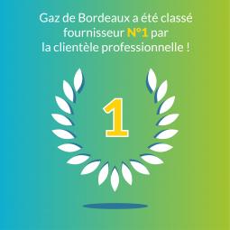 Gaz de Bordeaux fournisseur n°1 pour les professionnels