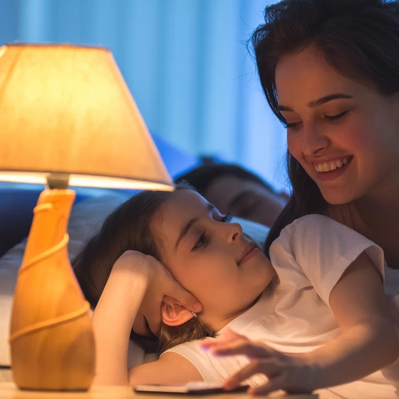 éclairage au coucher 