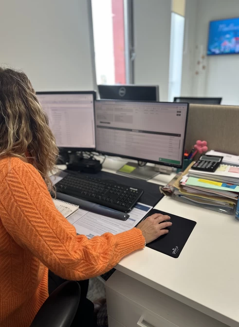 Conseiller sur ordinateur 